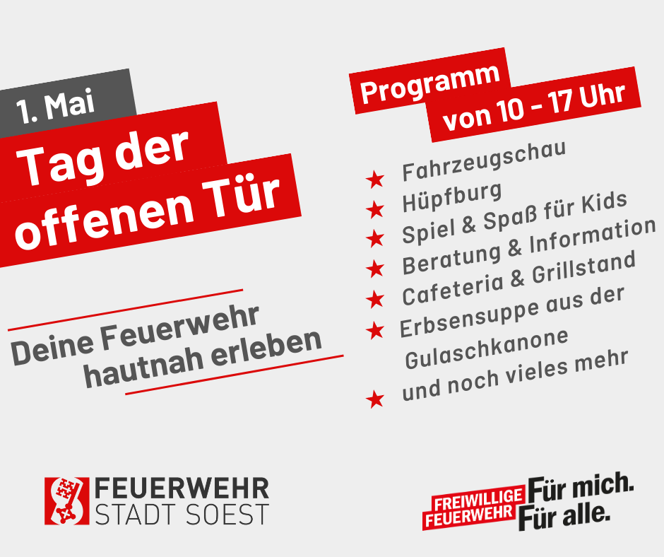 Tag der offenen Tür 2023! Feuerwehr